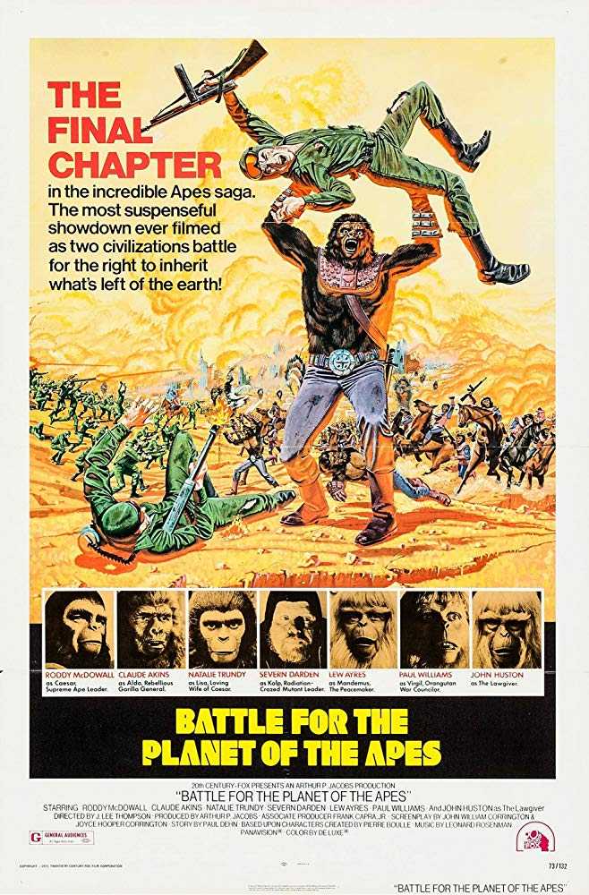 فيلم Battle For The Planet of the Apes 1973 مترجم