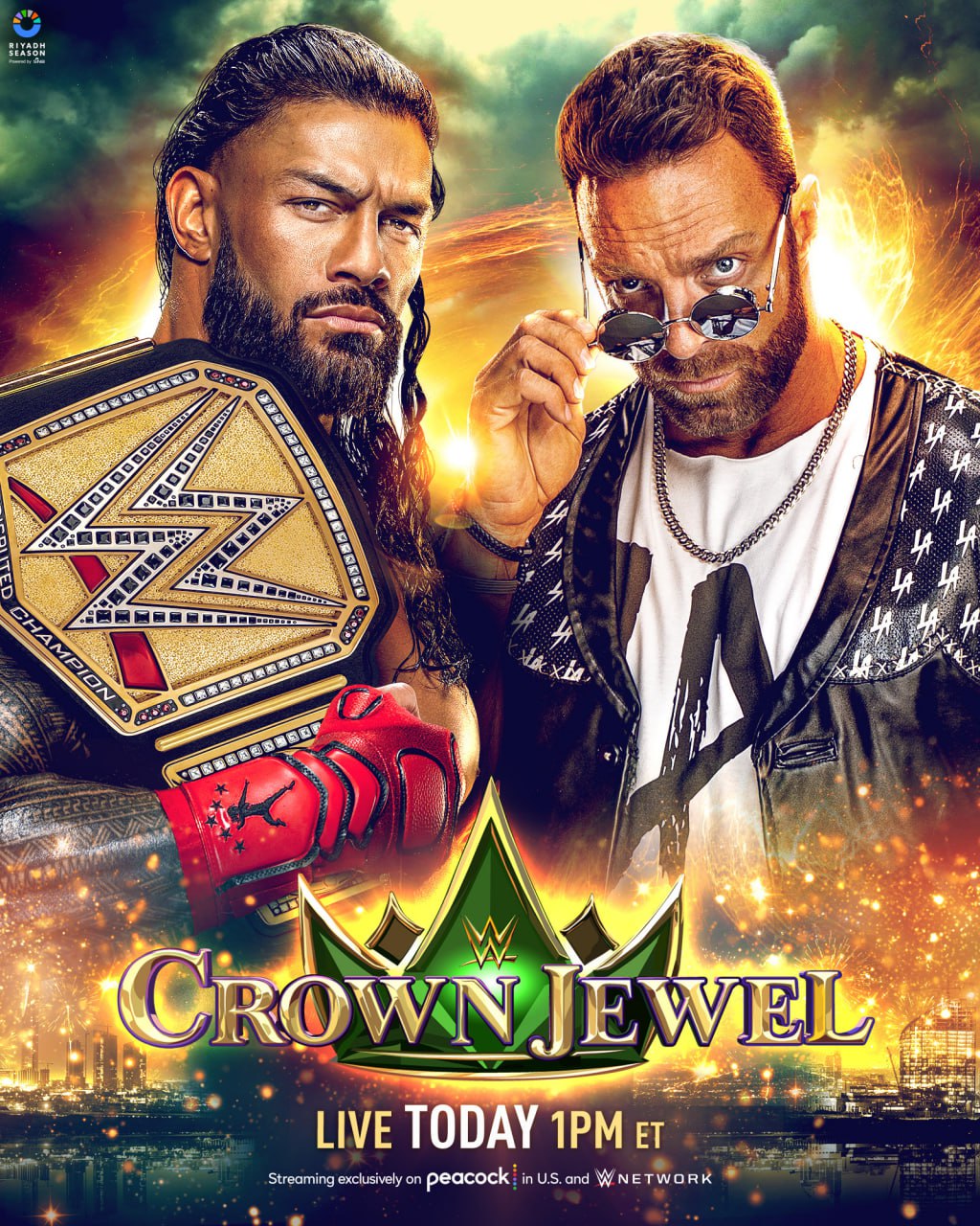 عرض كر جول WWE Crown Jewel 2023 مترجم