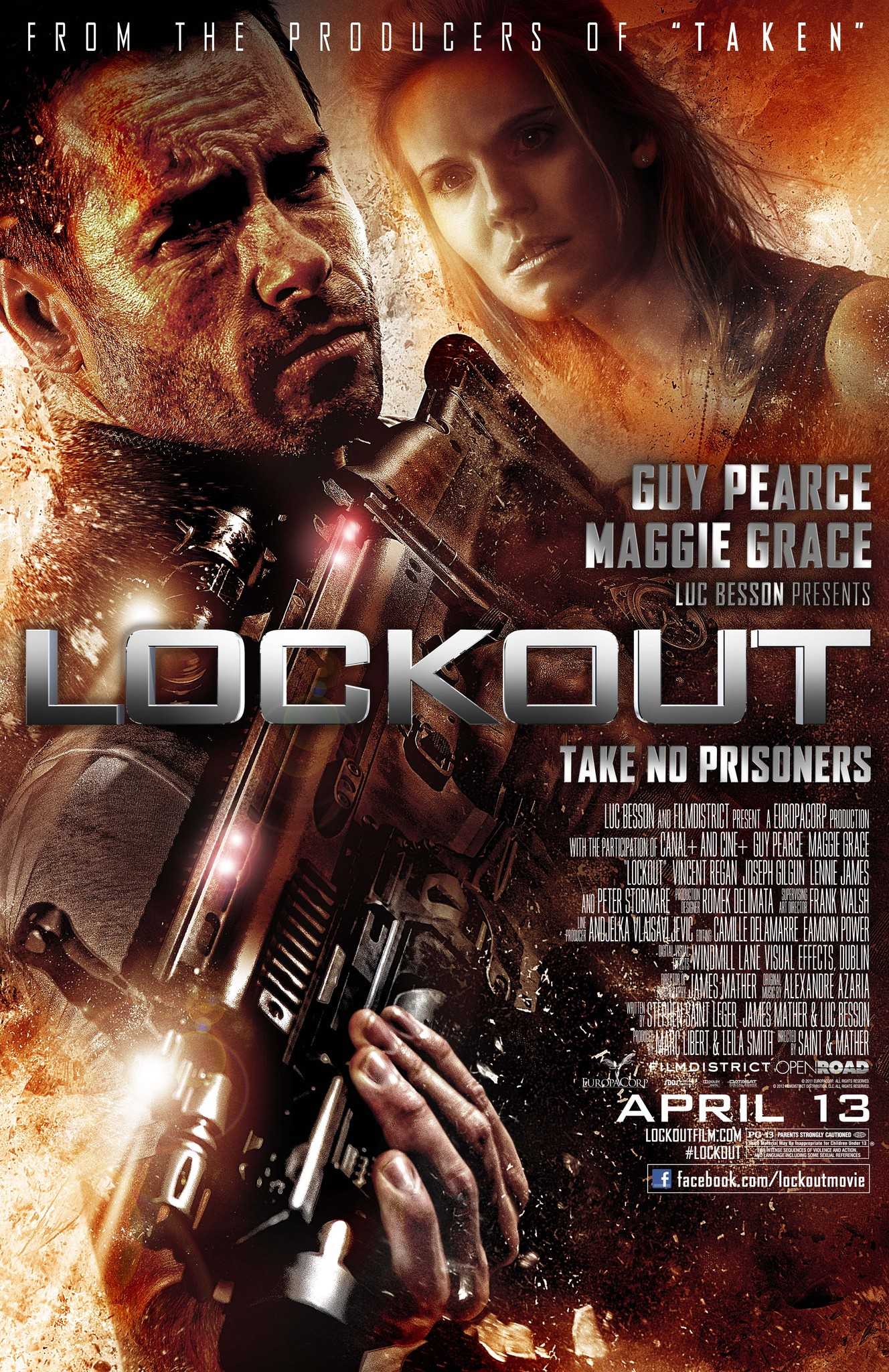 فيلم Lockout 2012 مترجم