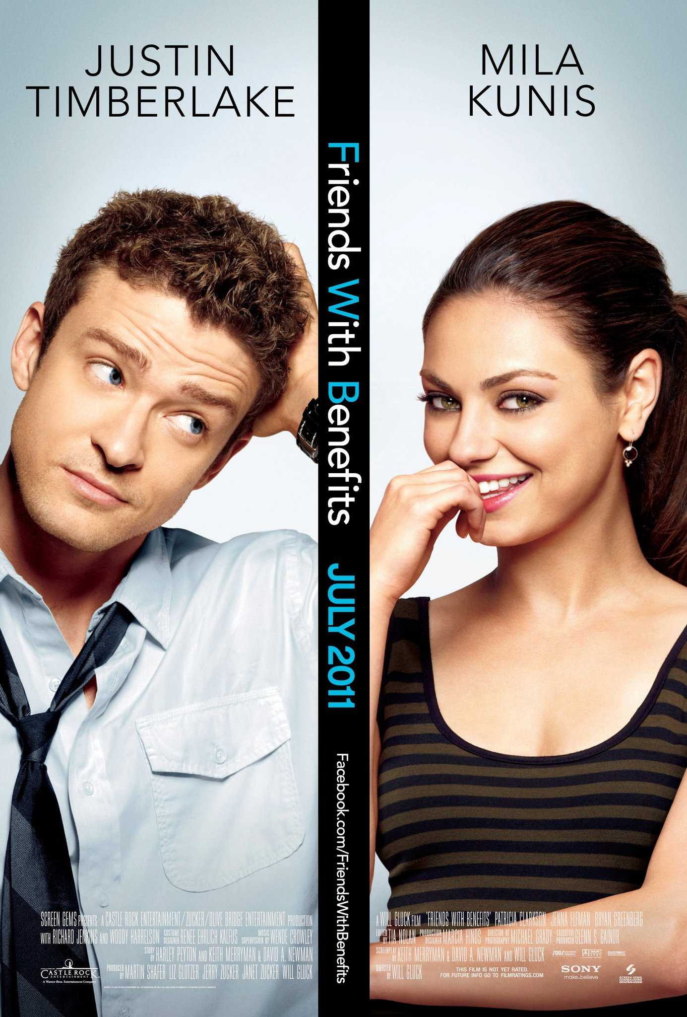 فيلم الرومانسية والكوميديا Friends with Benefits 2011