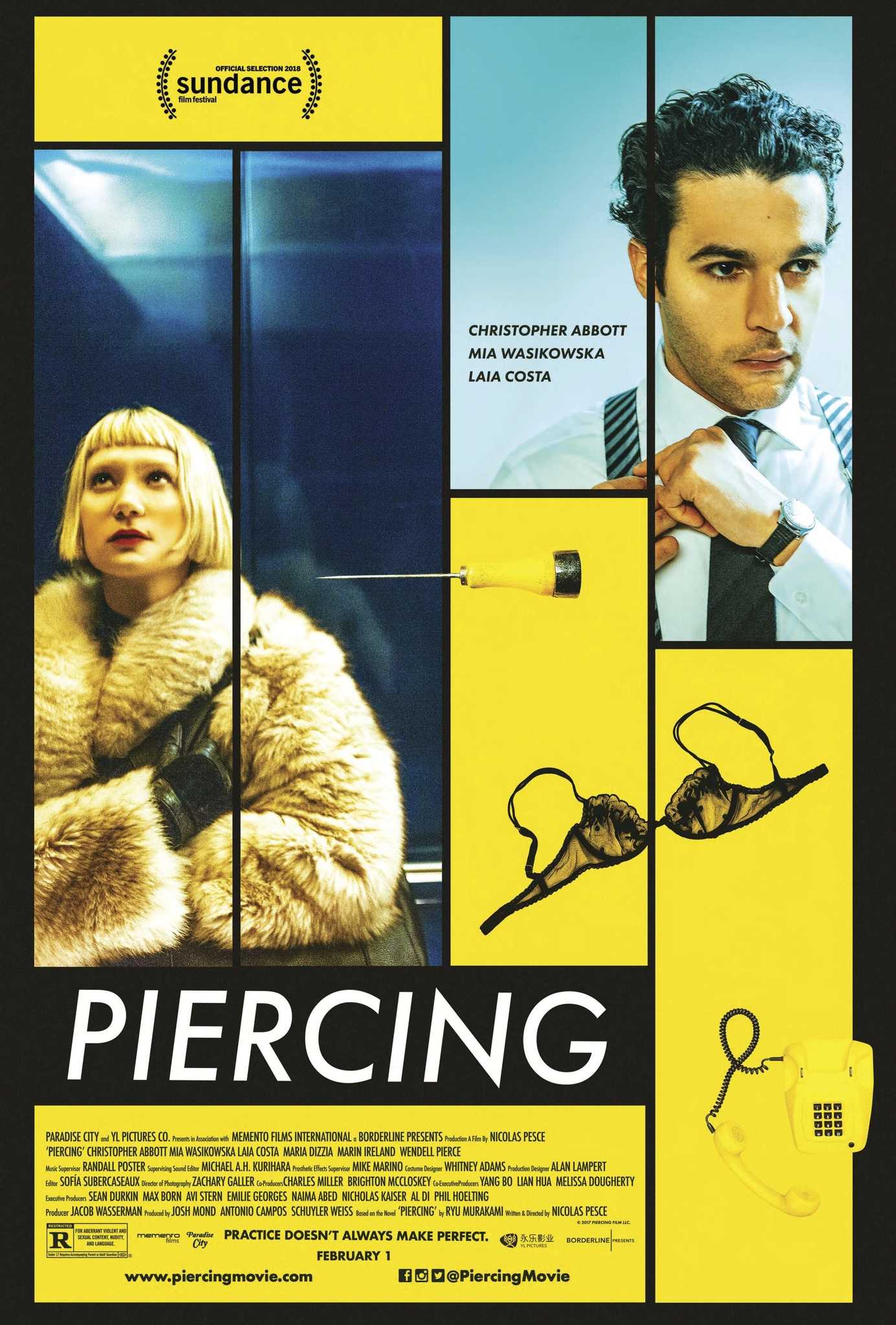 فيلم Piercing 2018 مترجم