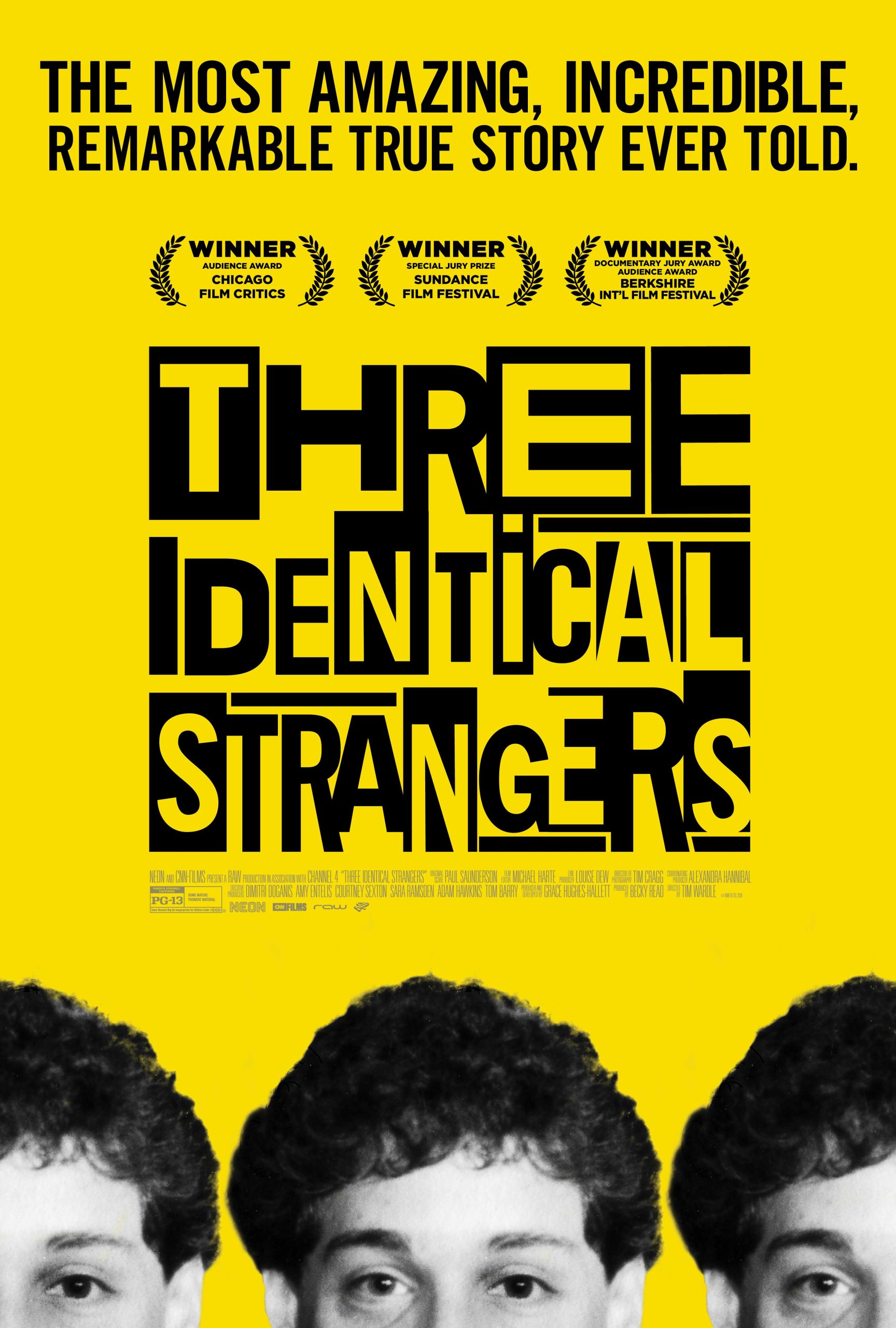 فيلم Three Identical Strangers 2018 مترجم