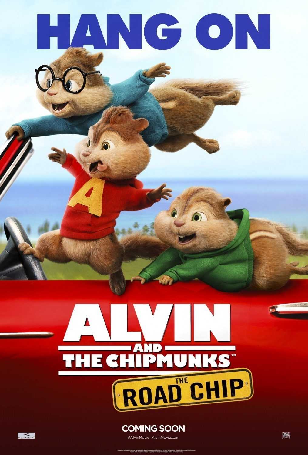 فيلم Alvin and the Chipmunks The Road Chip 2015 مترجم