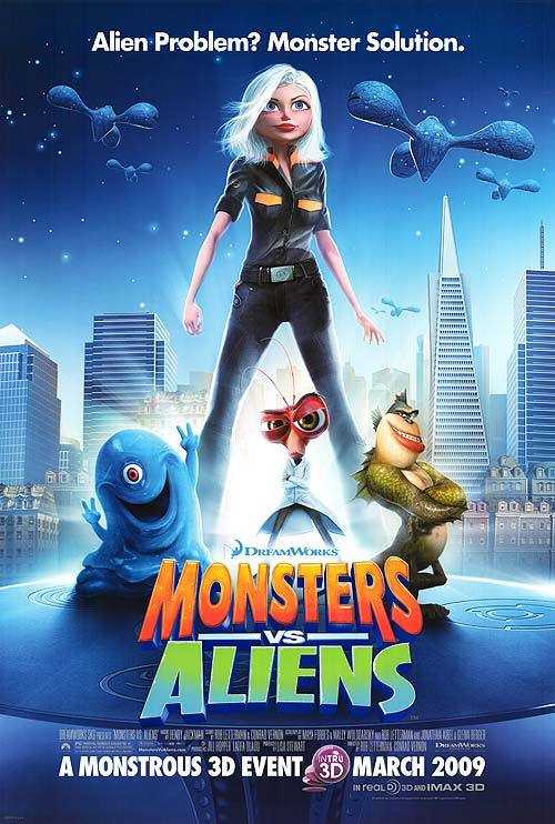 فيلم Monsters vs Aliens 2009 مترجم