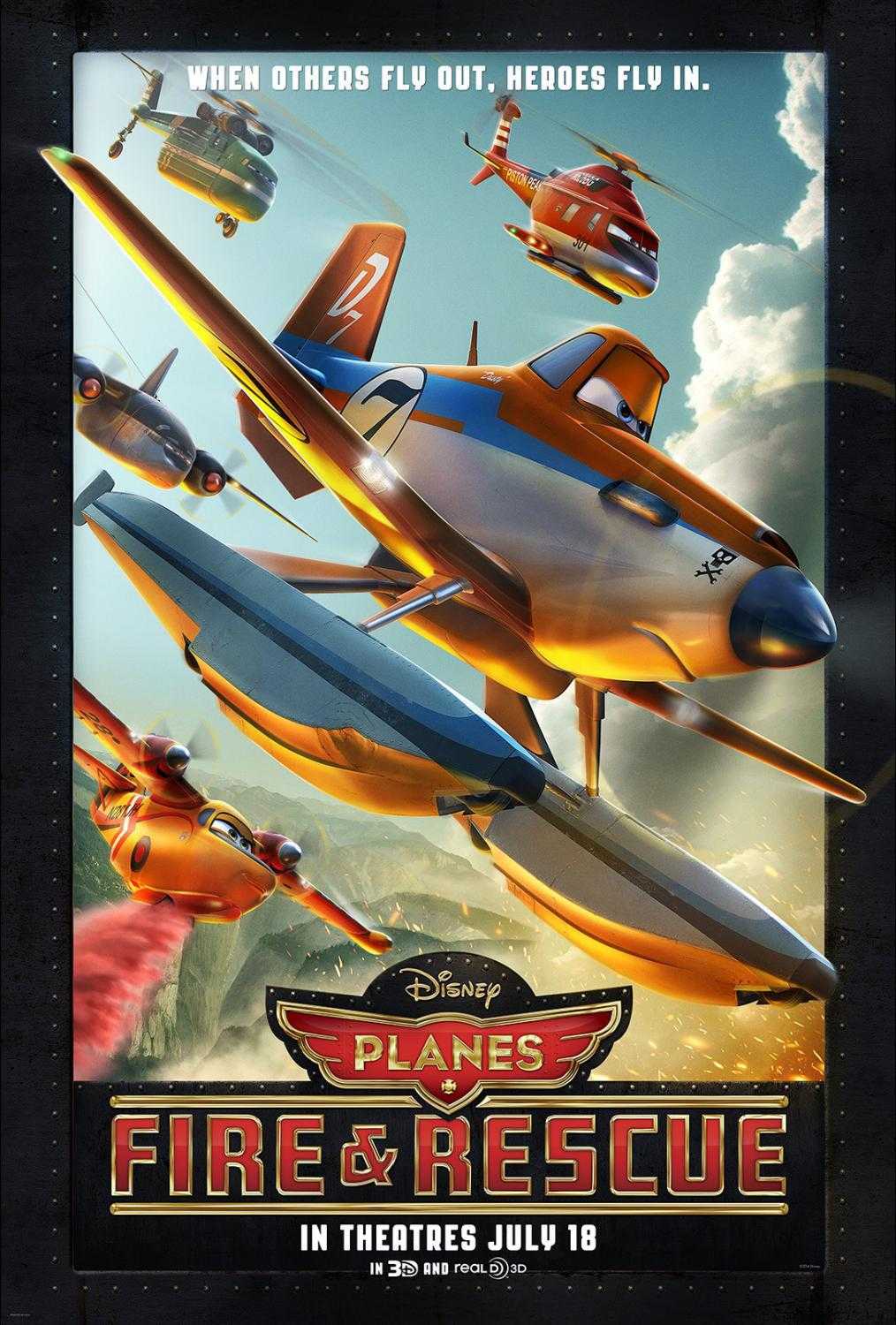 فيلم planes fire and rescue 2014 مترجم